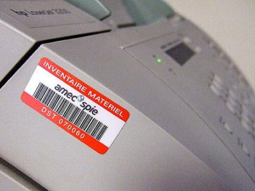 Inventaretiketten der AISCI Ident GmbH