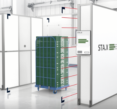 STA.X am Versandtor