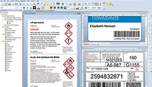 Produktkategorie ID Barcode-Drucksoftware Detail