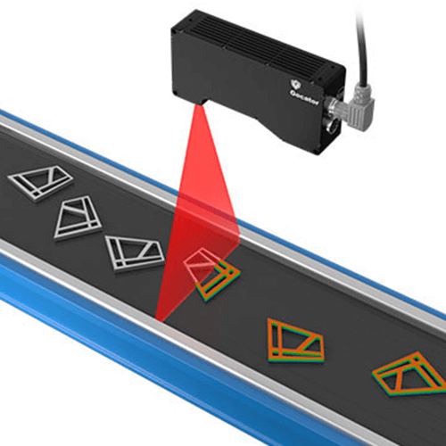 LMI Technologie G3 3D Profilsensoren LMI Technologies Gocator G3 ProfilSensor auf der Produktionslinie