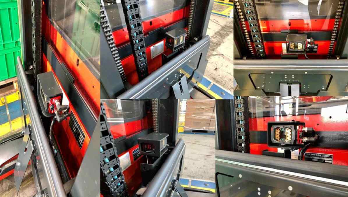 CARGO.SCAN im Einsatz am Flurfoerderfahrzeug